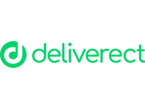 Logo de Deliverect, entreprise ayant adopté notre système de commandes en ligne