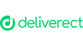 Logo de Deliverect, entreprise ayant adopté notre système de commandes en ligne