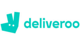 Logo de Deliveroo, entreprise ayant adopté notre système de commandes en ligne