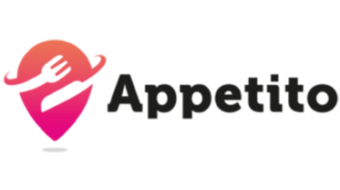 Logo de Appetito, entreprise ayant adopté notre système de commandes en ligne